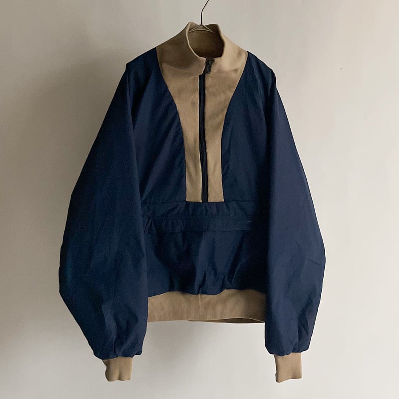 70s~ Hansa-Branta by STEARNS half zip goose dow