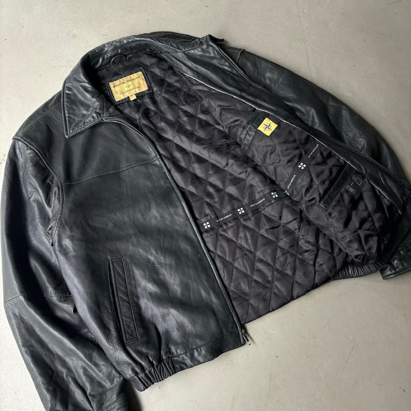 Boston harbour leather jacket | sui & shara