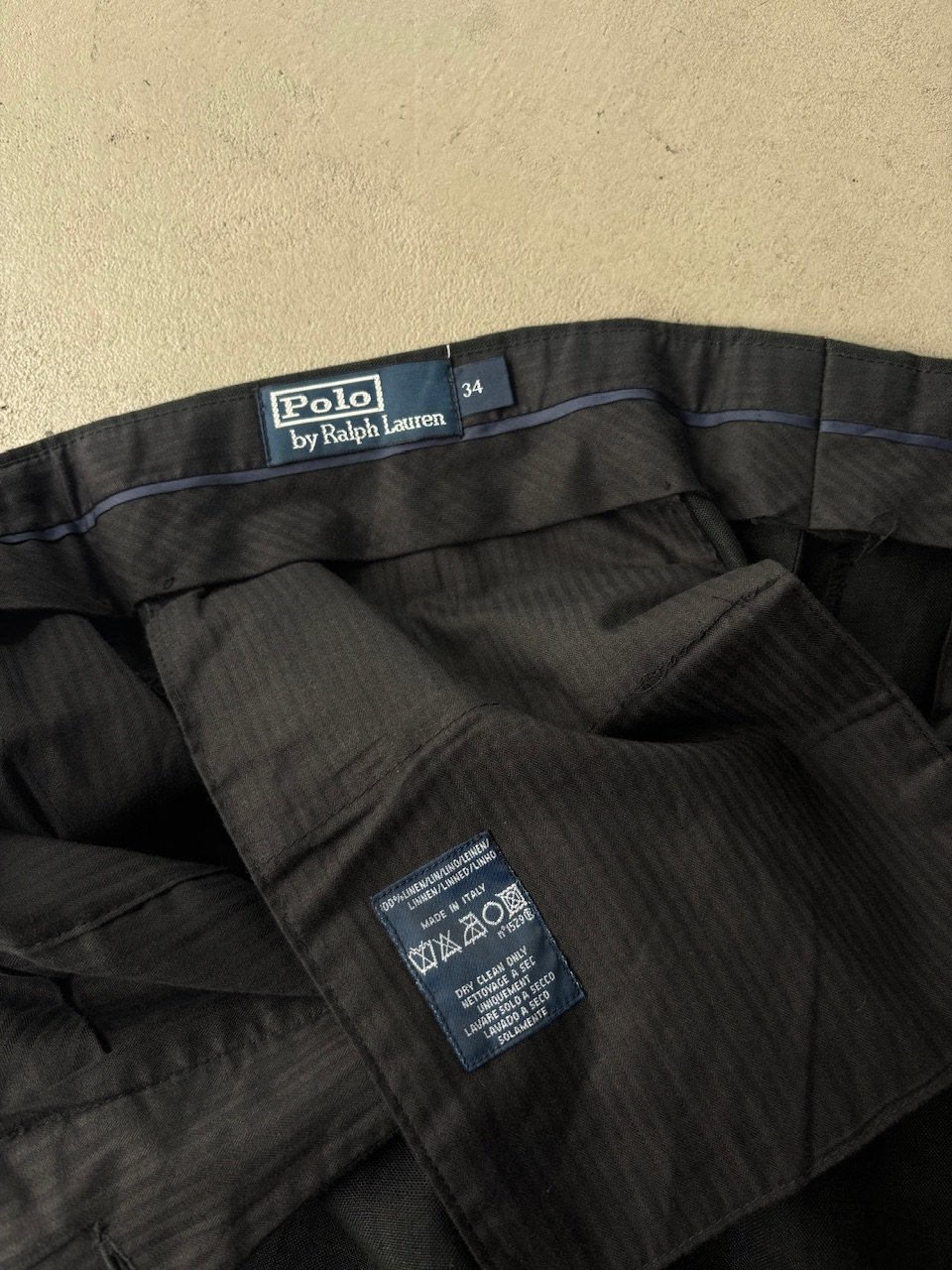 Polo by Ralph Lauren スラックス made in Italy Polo Ralph Lauren】ポロラルフローレン スラックス イタリア製
