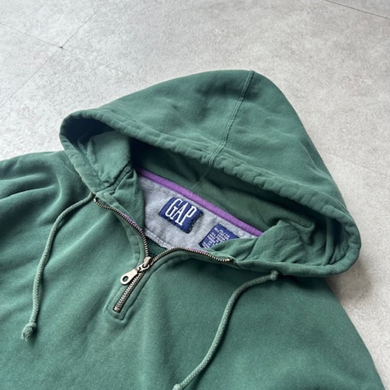 90s gap half zip hoodie | sui & shara 