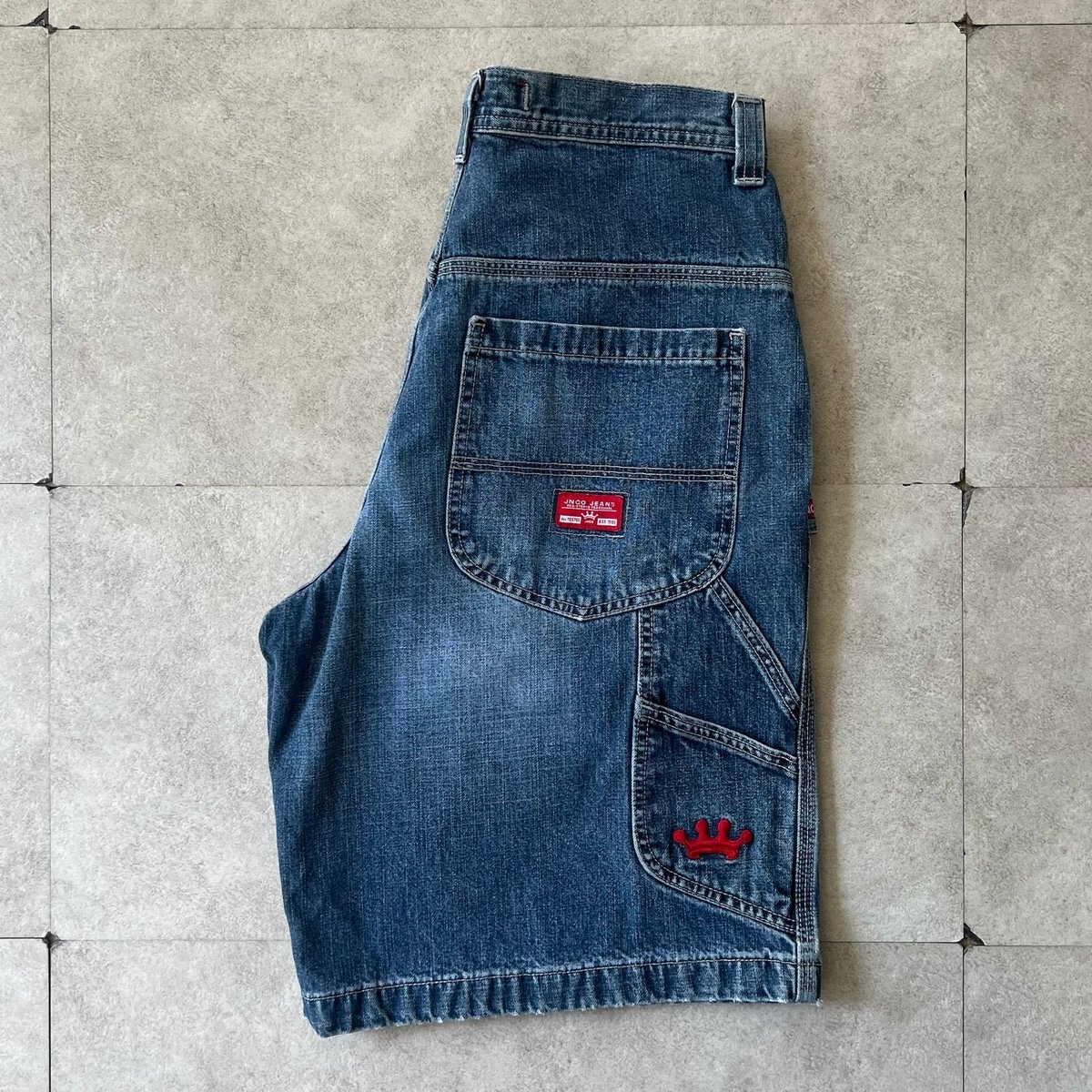 “JNCO JEANS ジンコジーンズ　ギミックショーツ JNCO Jeans painter denim wide shorts | sui & shara