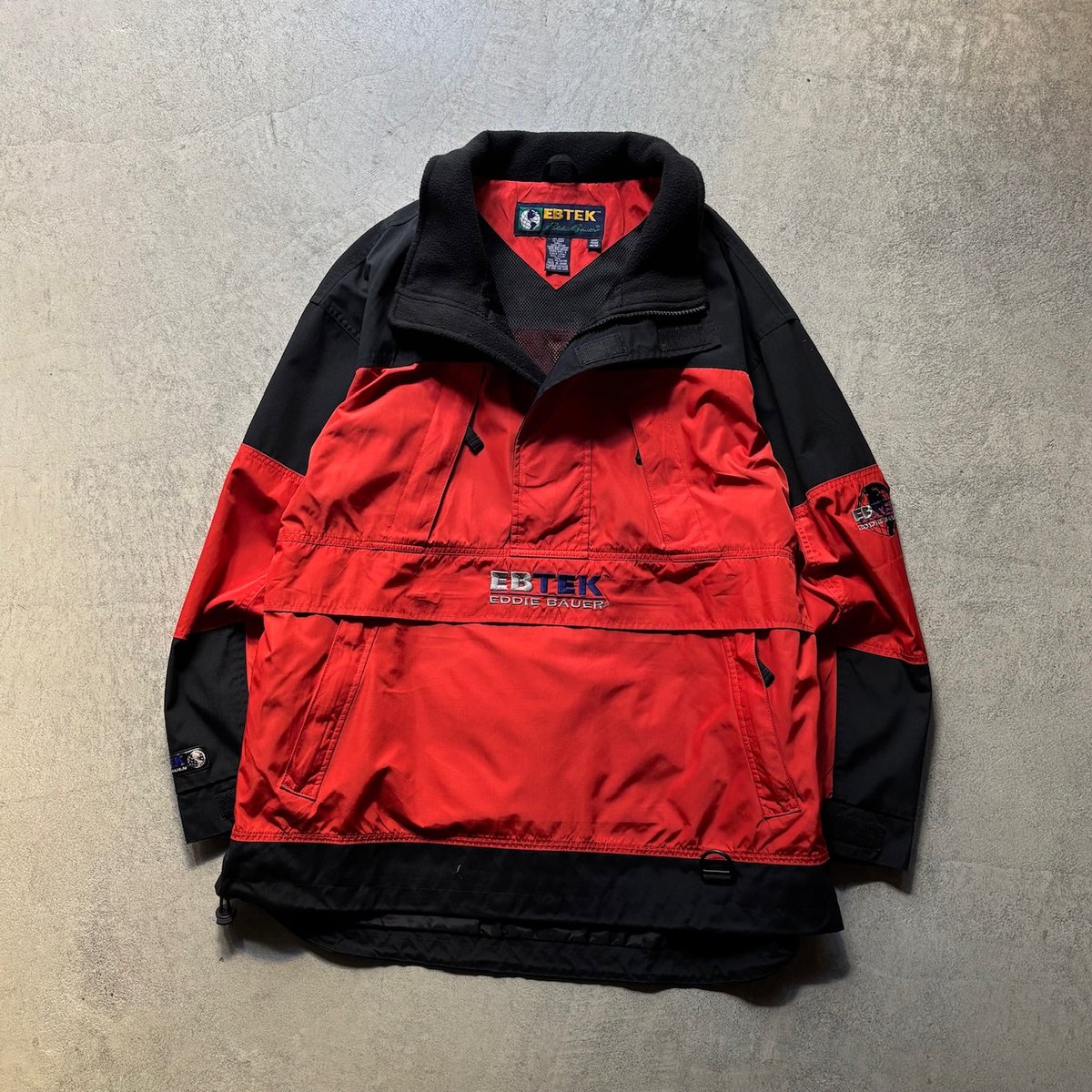 90s Eddie bauer EBTEK nylon pullover jacket | s