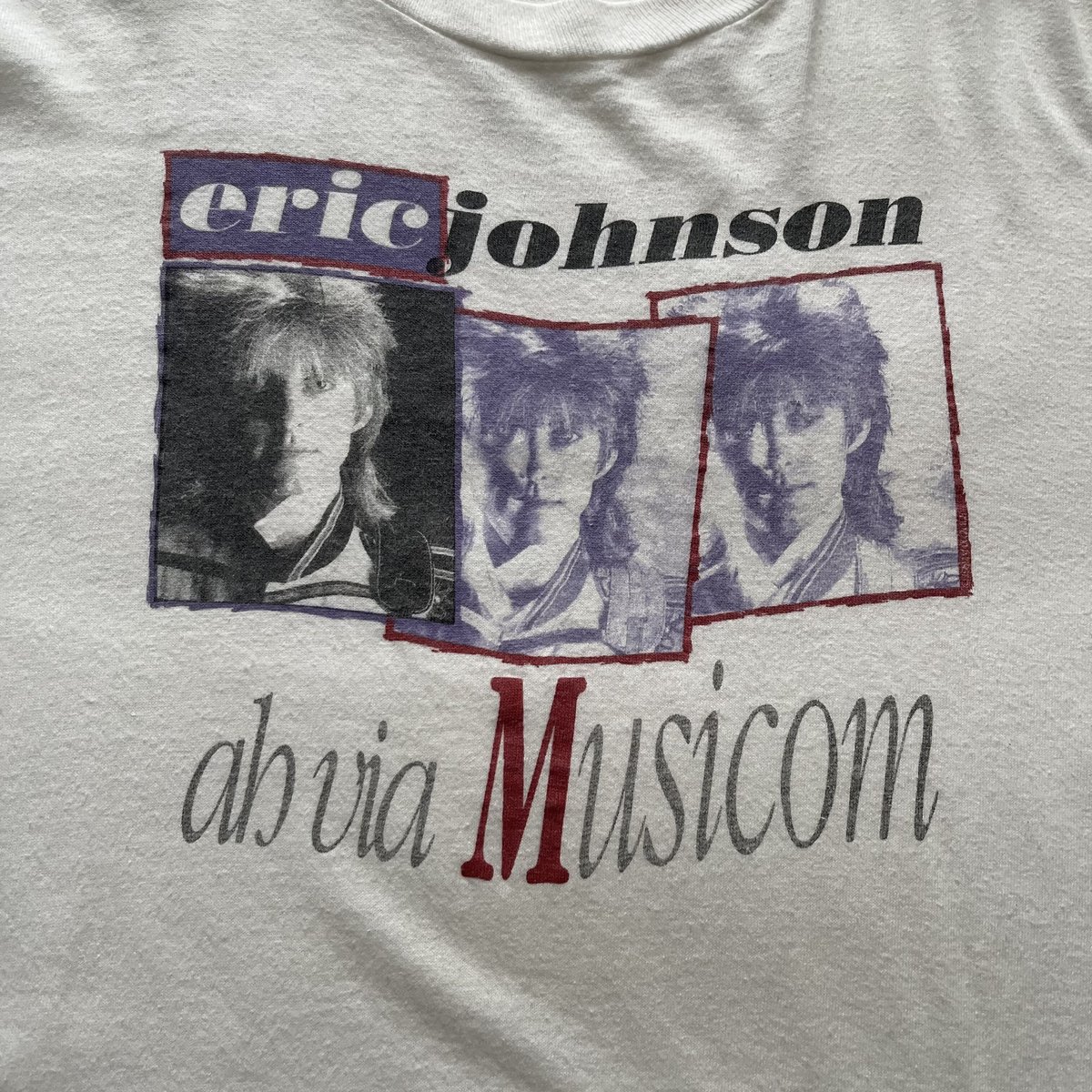 希少☆エリックジョンソン☆バンドTシャツ☆1997年☆ツアーTシャツ☆ブラック ウィルコ・ジョンソン ウィルコ ・ジョンソン 音楽Tシャツ