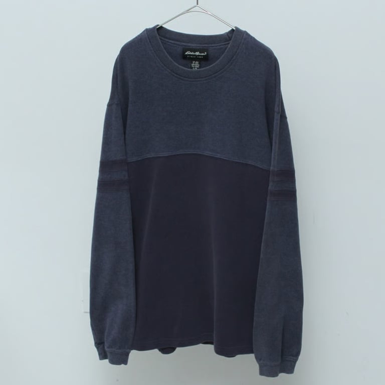 00s Eddie bauer cotton knit sweater｜エディーバウアー