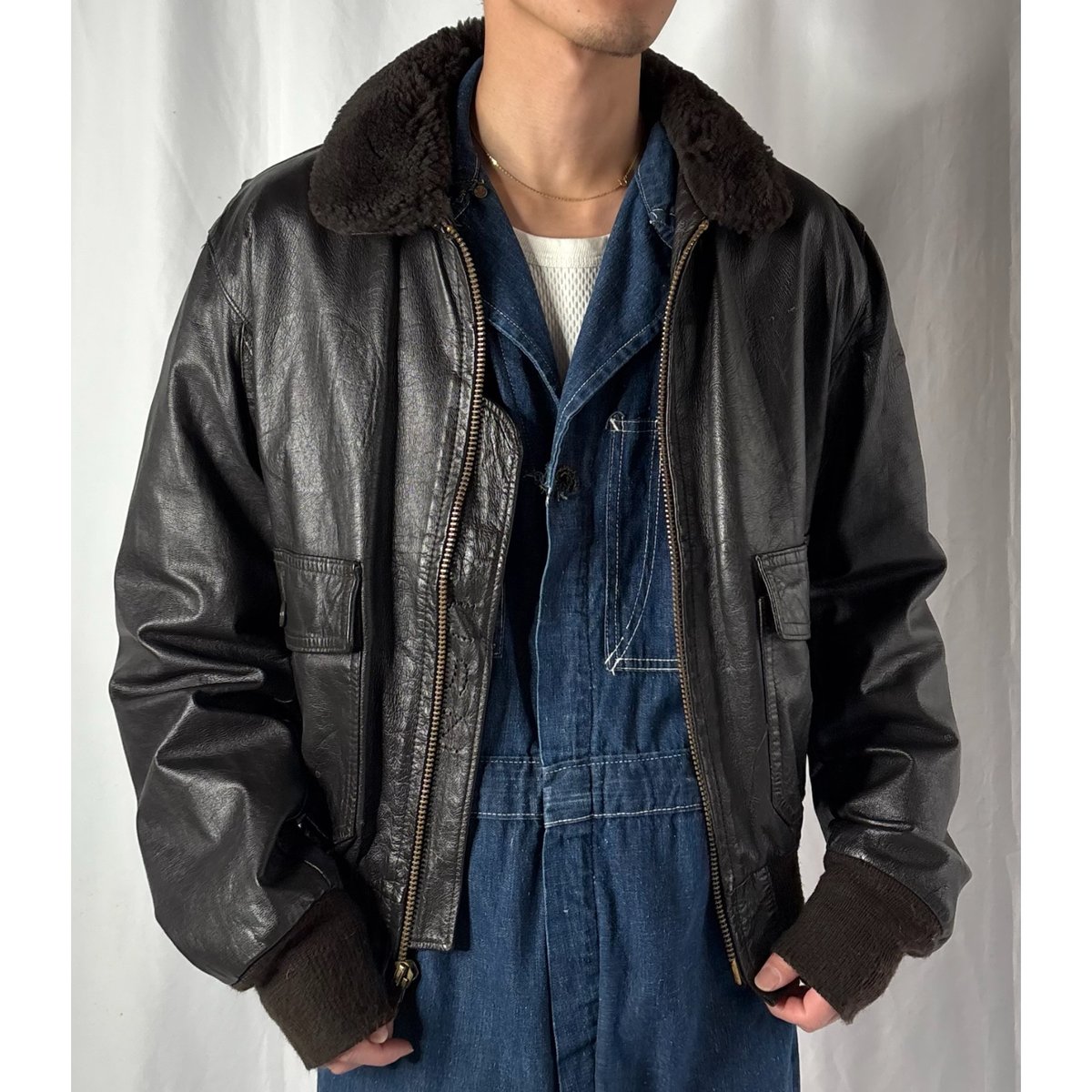 ジャケット・アウター Schott 90s G-1type 90's Schott G-1 type leather jacket | sui & shara