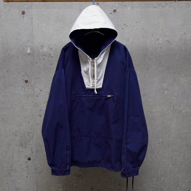 90's J.crew bi-color cotton anorak | sui & shara