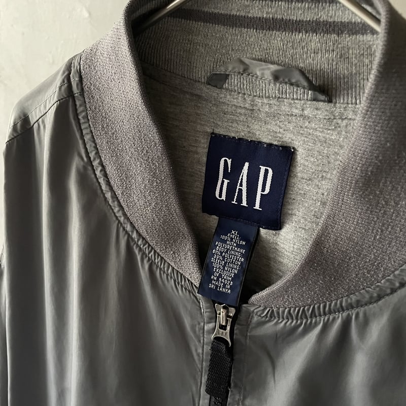 ジャケット・アウター 00s GAP MA-1 flight blouson jacket y2k 00s Old GAP nylon bomber jacket type MA-1 | sui