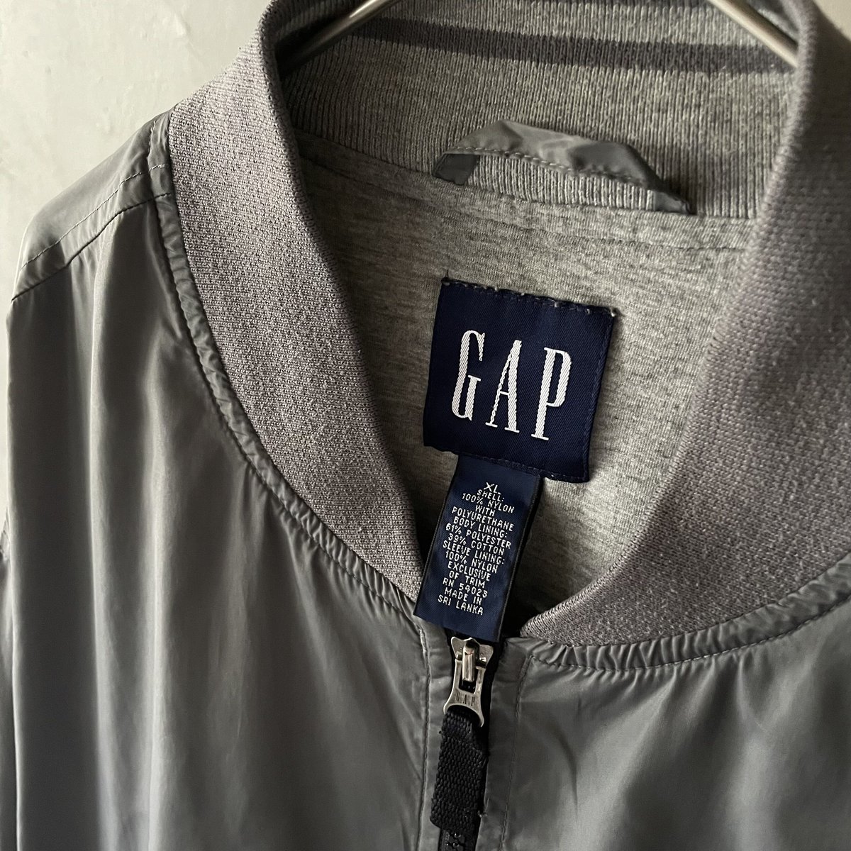 00s Old GAP nylon bomber jacket type MA-1 | sui...