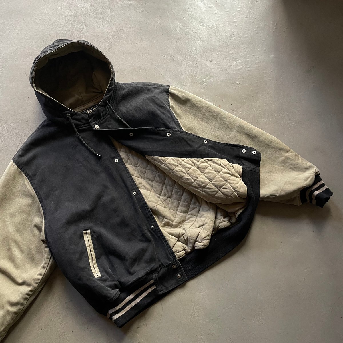 90s〜 Anchor blue cotton jacket | sui & shara