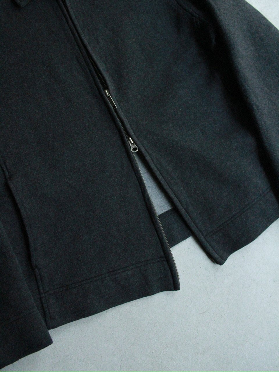 90s Banana republic double zip design sweat jac