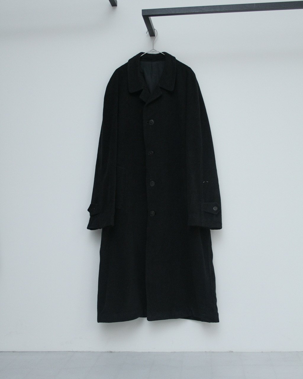 90s Melton wool balmacaan coat | sui & shara