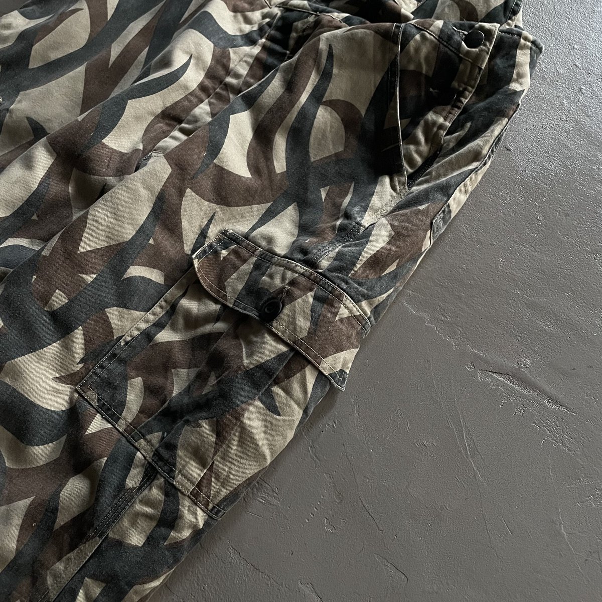 ASAT Tribal camo pants トライバルカモ パンツ L POST JUNK / 00's