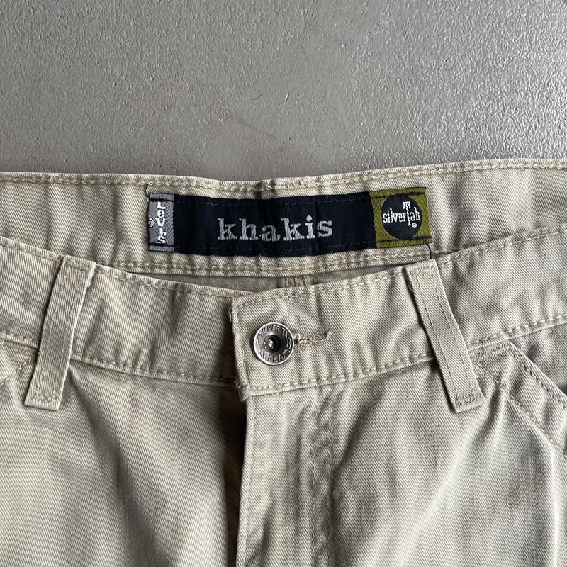 90s Levis silver tab ''khakis'' cotton chino |