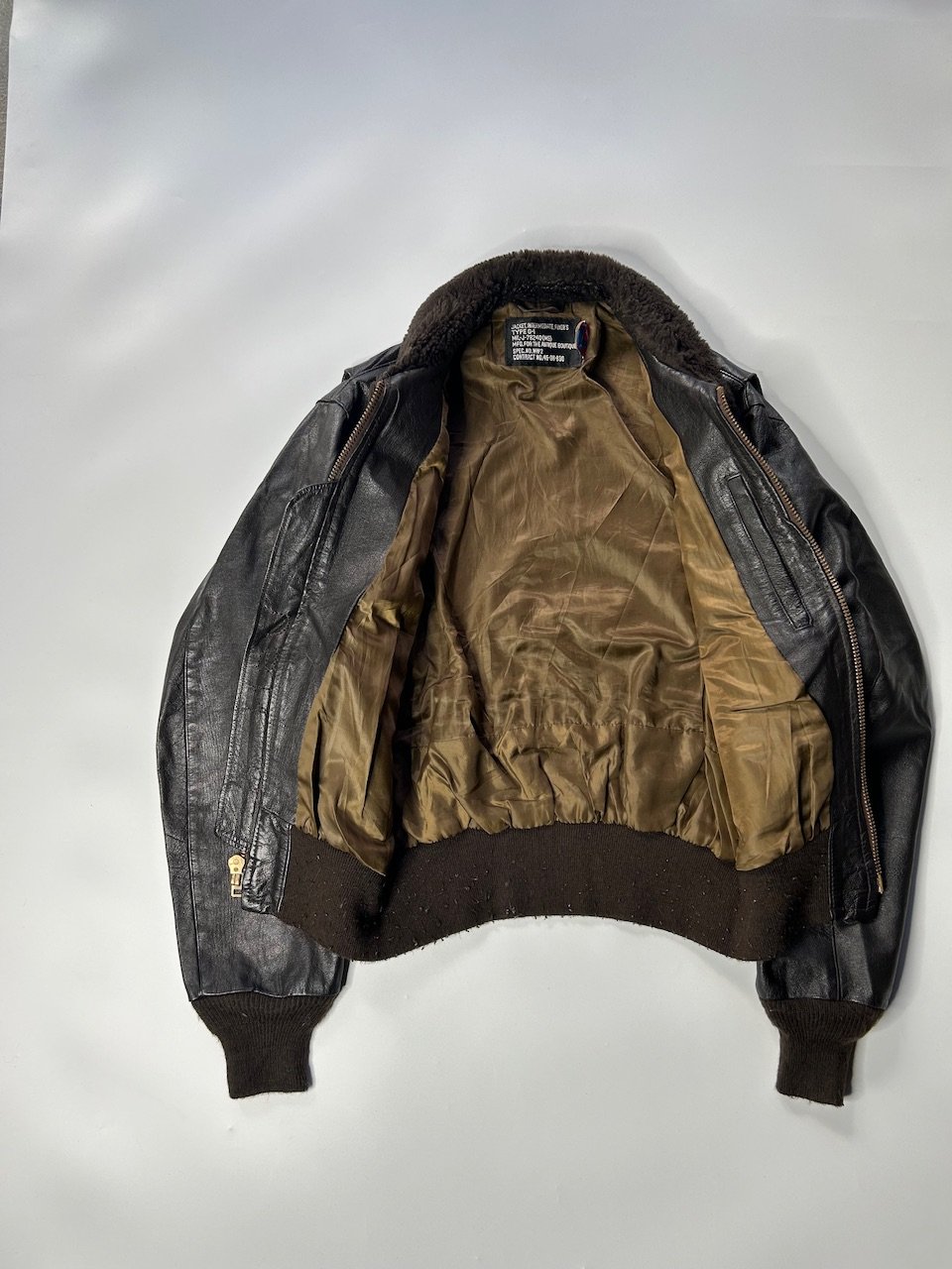 90's Schott G-1 type leather jacket | sui & shara