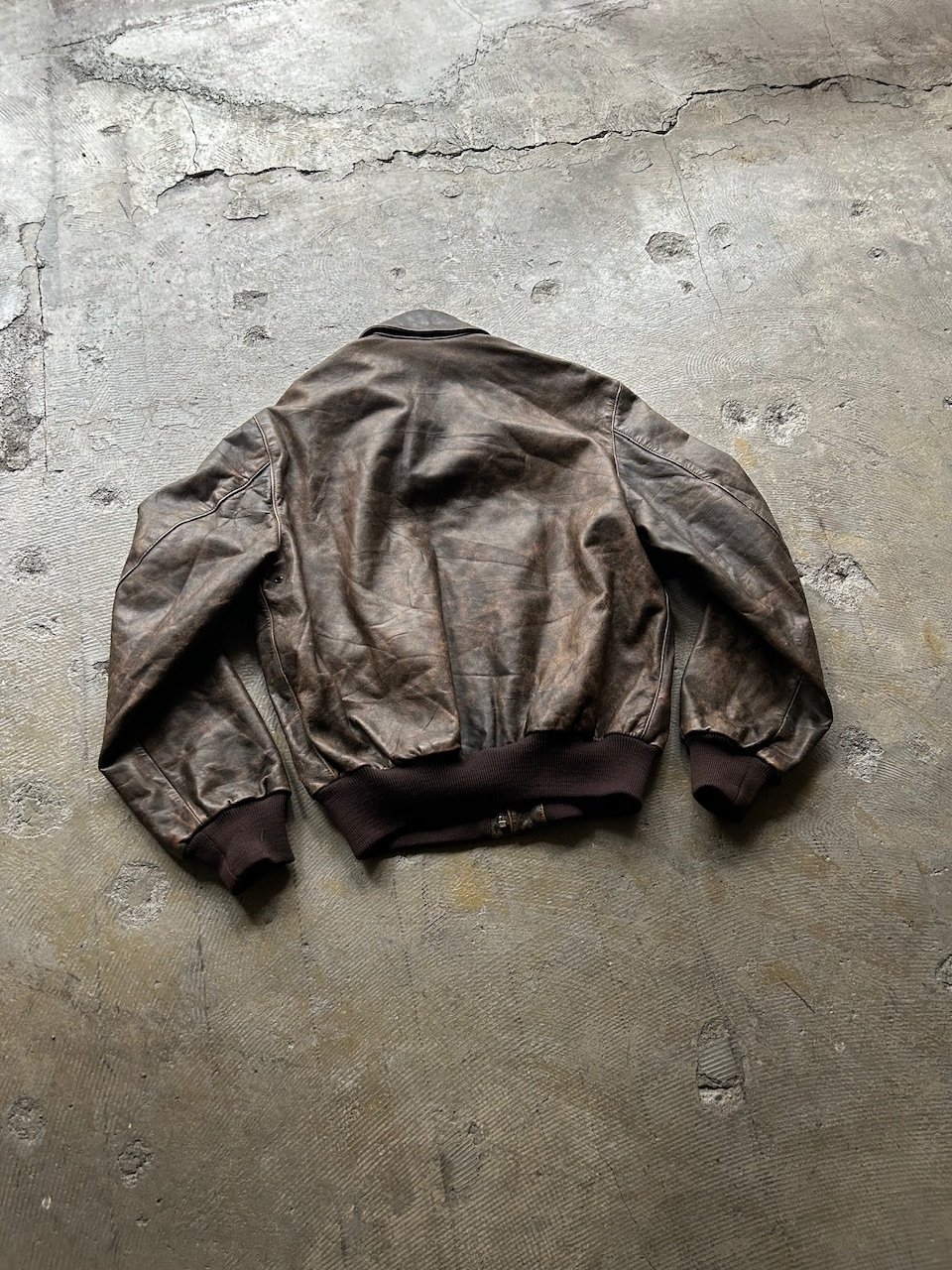 初期タグ　BANANA REPUBLIC A-2フライトジャケット 初期タグ BANANA REPUBLIC A-2フライトジャケット