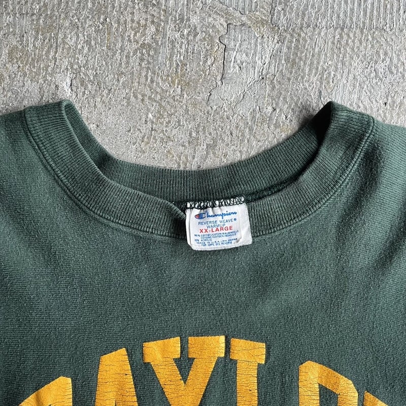 80s champion reverse weave BAYLOR スウェット 80s champion reverse weave “BAYLOR”print s