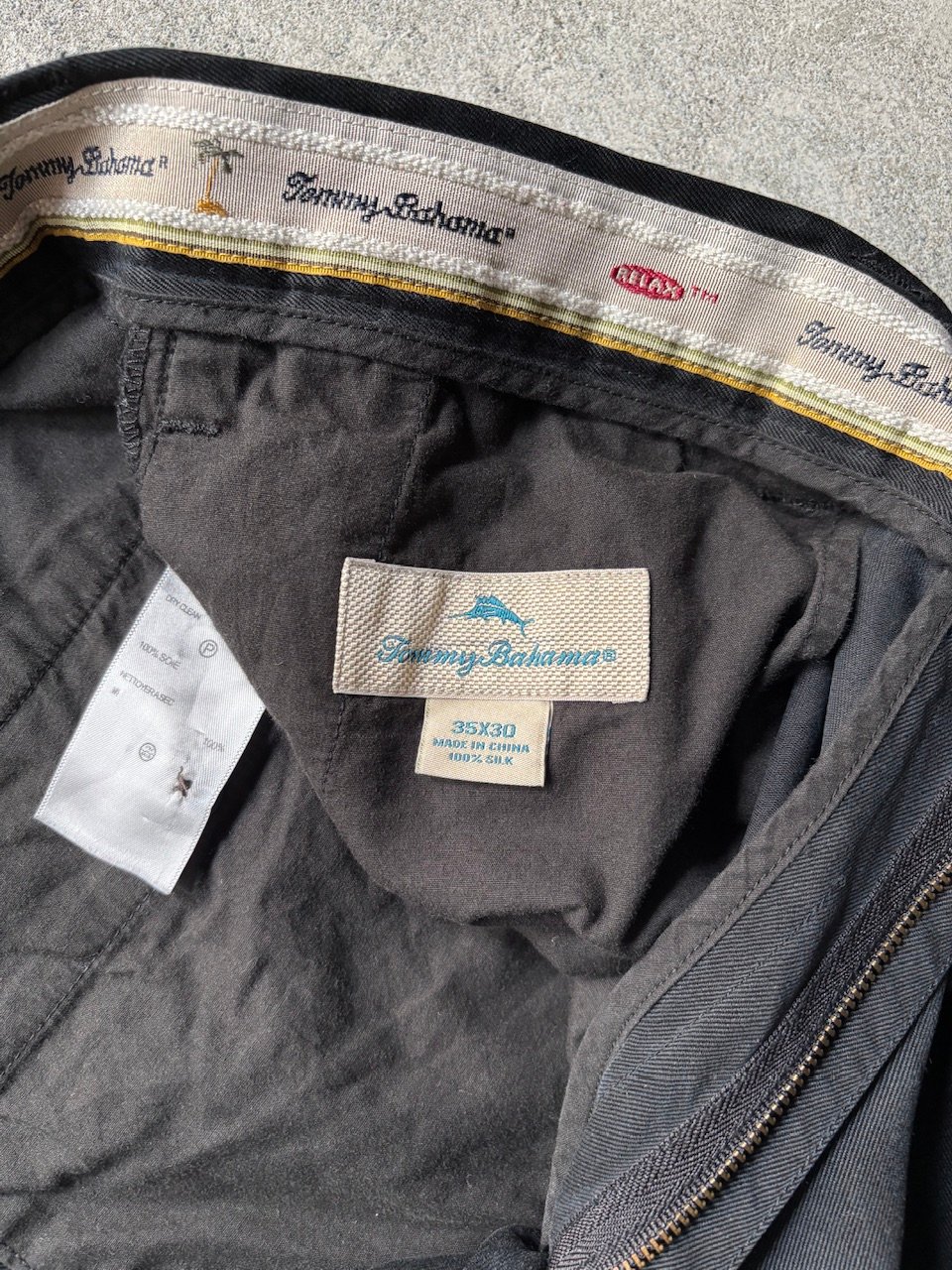 00s Tommy bahama 2tuck silk slacks | sui & shara
