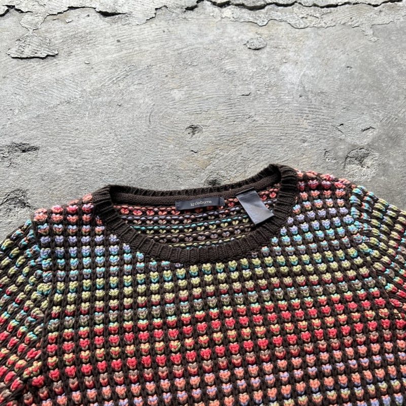 liz claiborne“ crazy pattern knit | sui & shara
