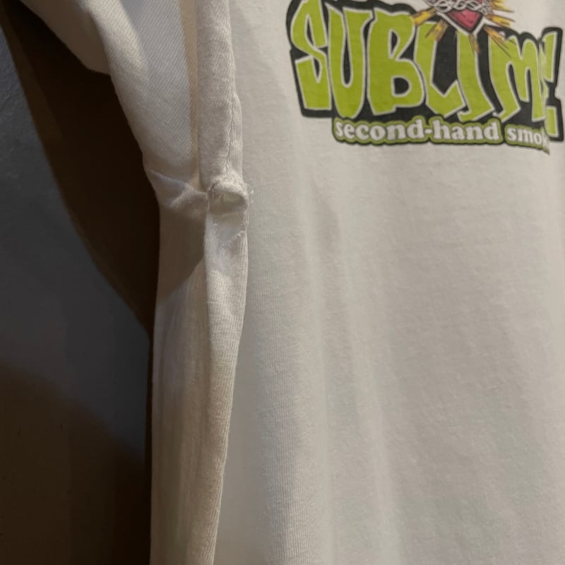 90s Sublime ″Second-hand smoke″ music tee | sui