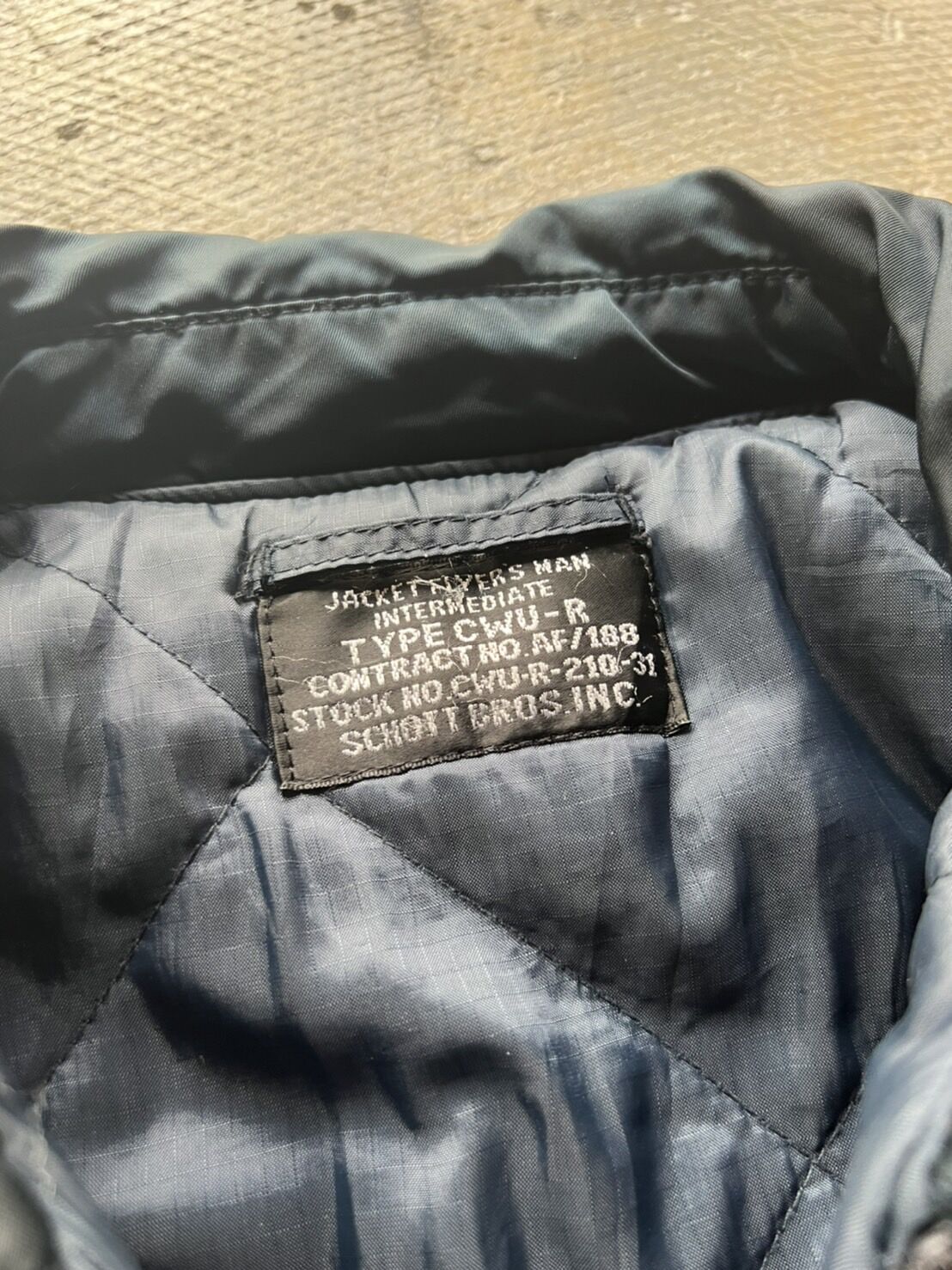 90s Schott CWU bomber jacket | sui & shara 90s Schott CWU bomber jacket | sui & shara