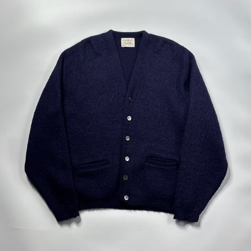 60's Campus wool/mohair knit cardigan 