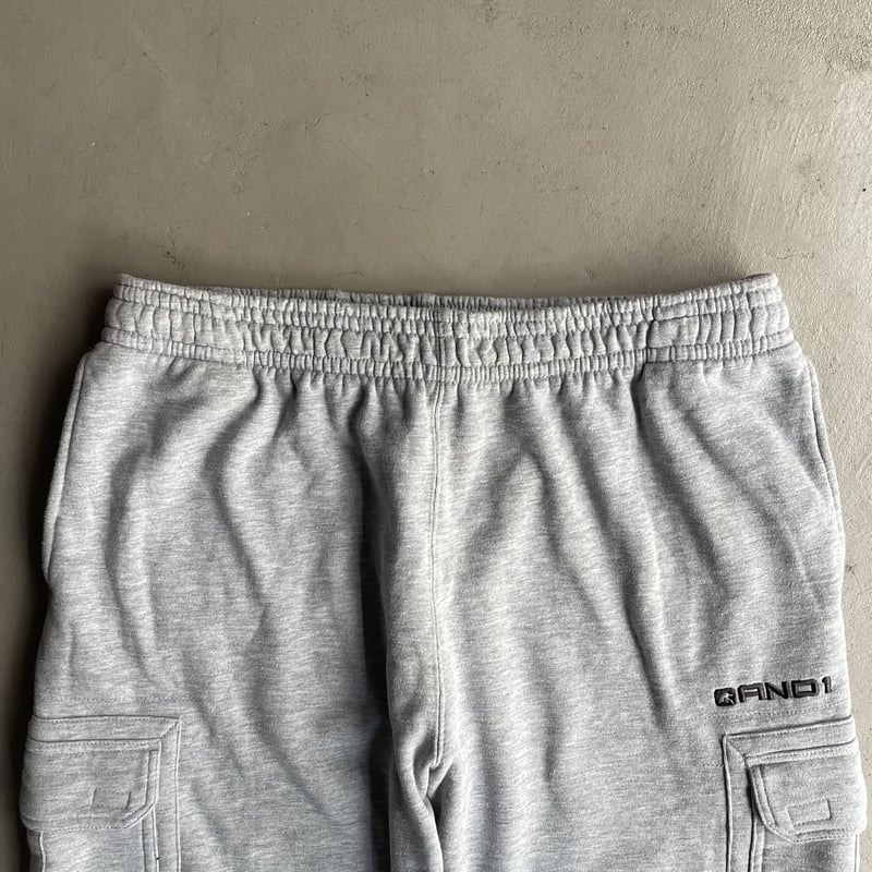 90s AND1 sweat cargo pants スウェット バギー カーゴ AND1 sweat cargo pants | sui & shara