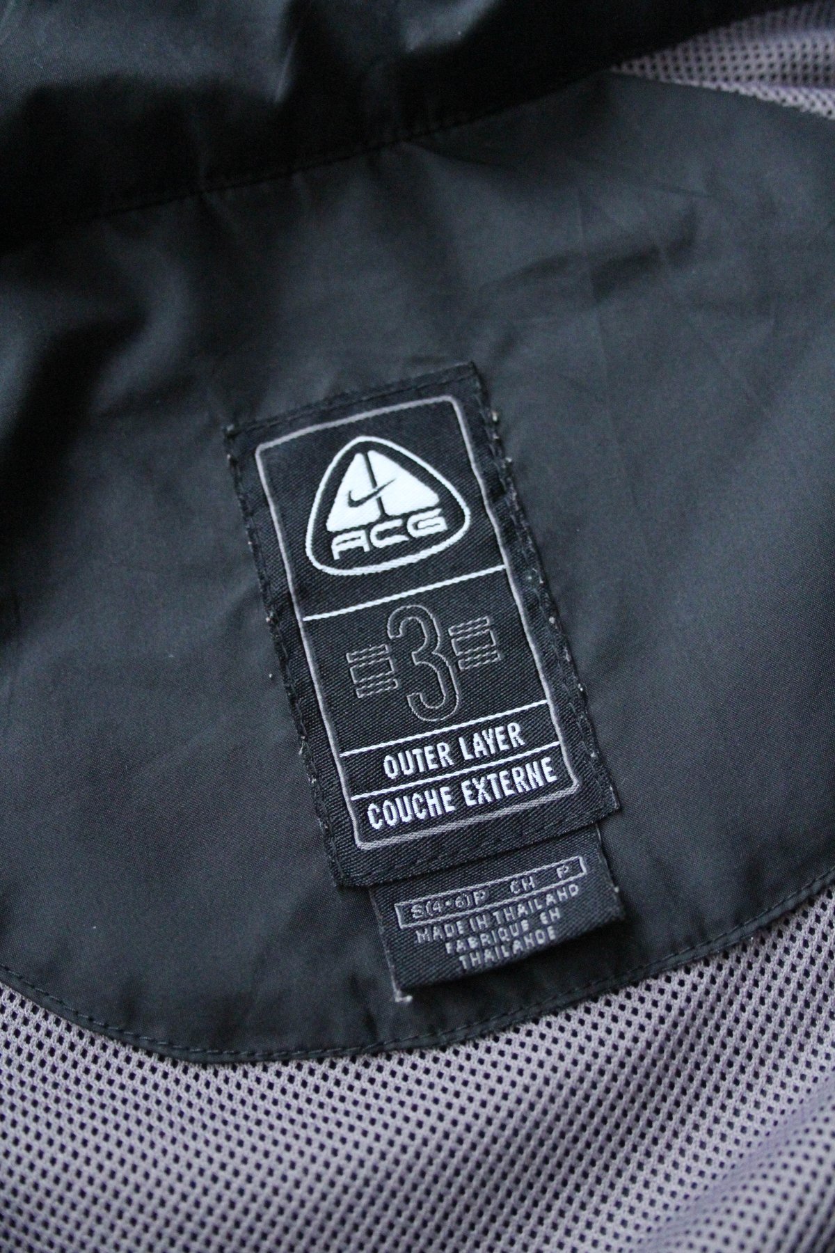 00s Nike Acg polyester double zip jacket | sui 00s Nike Acg polyester double zip jacket | sui