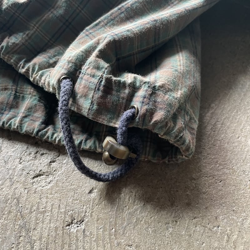 90s Eddie bauer check pattern cotton anorak par