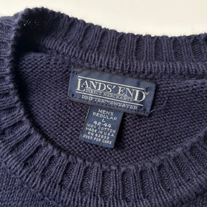 90s Lands'end drifter sweater 