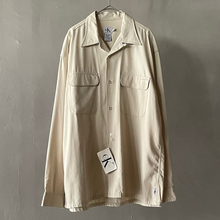 90s~ Calvin Klein smith shirt “Dead stock”｜カルバンクライン
