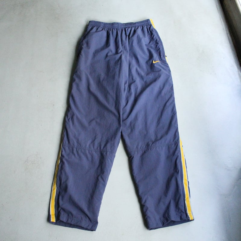 00s Nike side line design nylon track pants | s