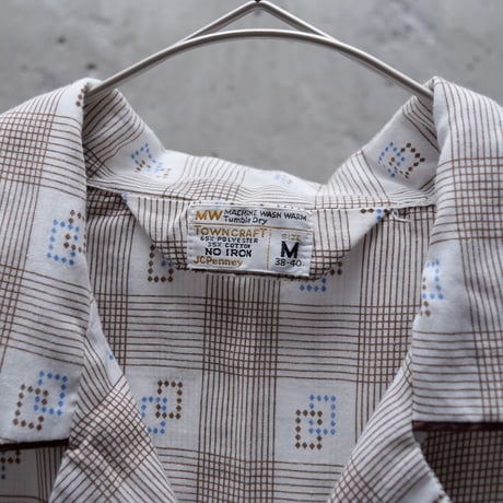 60’s~ TOWN CRAFT sleeping shirt