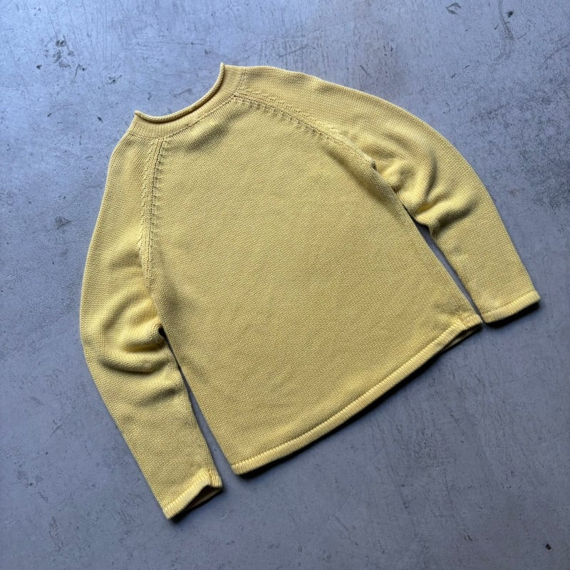 90s〜L.L.Bean Roll neck cotton knit | sui & shara 90s〜L.L.Bean Roll neck cotton knit | sui & shara