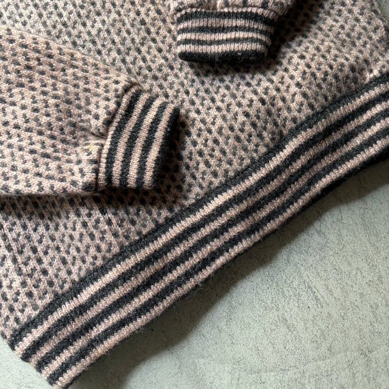 80s L.L.Bean birds eye knit sweater | sui & shara 80s L.L.Bean birds eye knit sweater | sui & shara