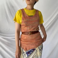 Summer knit tank top