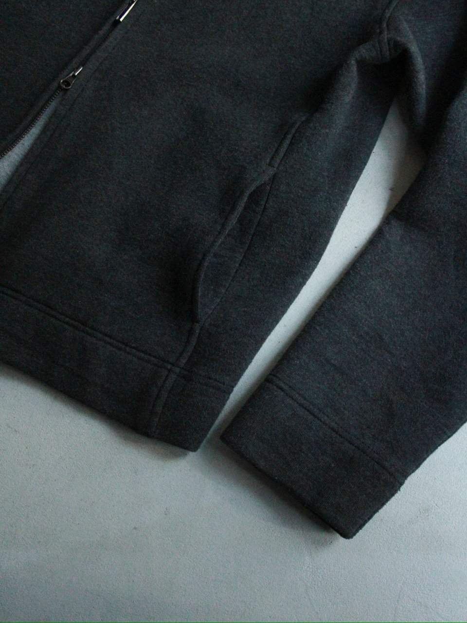 90s Banana republic double zip design sweat jac