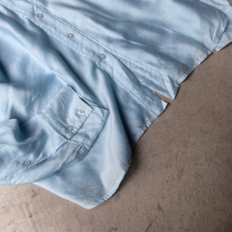 Gather sleeve L/S shirt