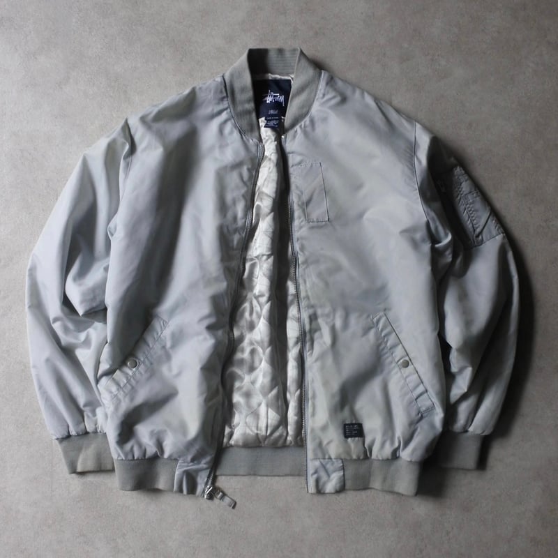 Stussy MA-1 type flight jacket | sui & shara Stussy MA-1 type flight jacket | sui & shara