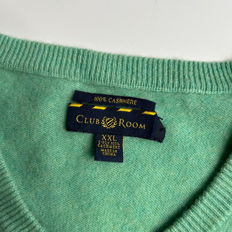 CLUBROOM v-neck cashmere knit 