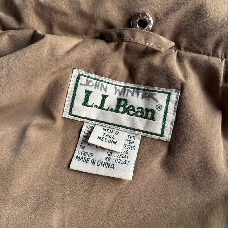 90's L.L.Bean M-65 type primaloft jacket | sui