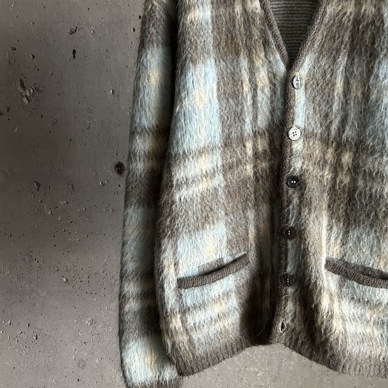 60's ARENA mohair knit cardigan | sui & shara