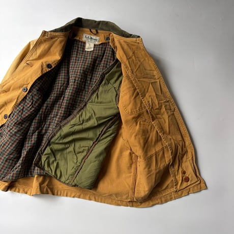 80s L.L.Bean cotton hunting jacket
