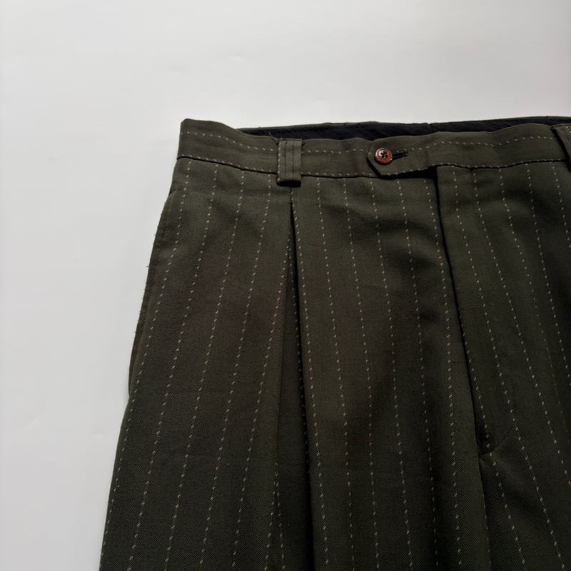 STACY ADAMS stripe wide slacks | sui & shara