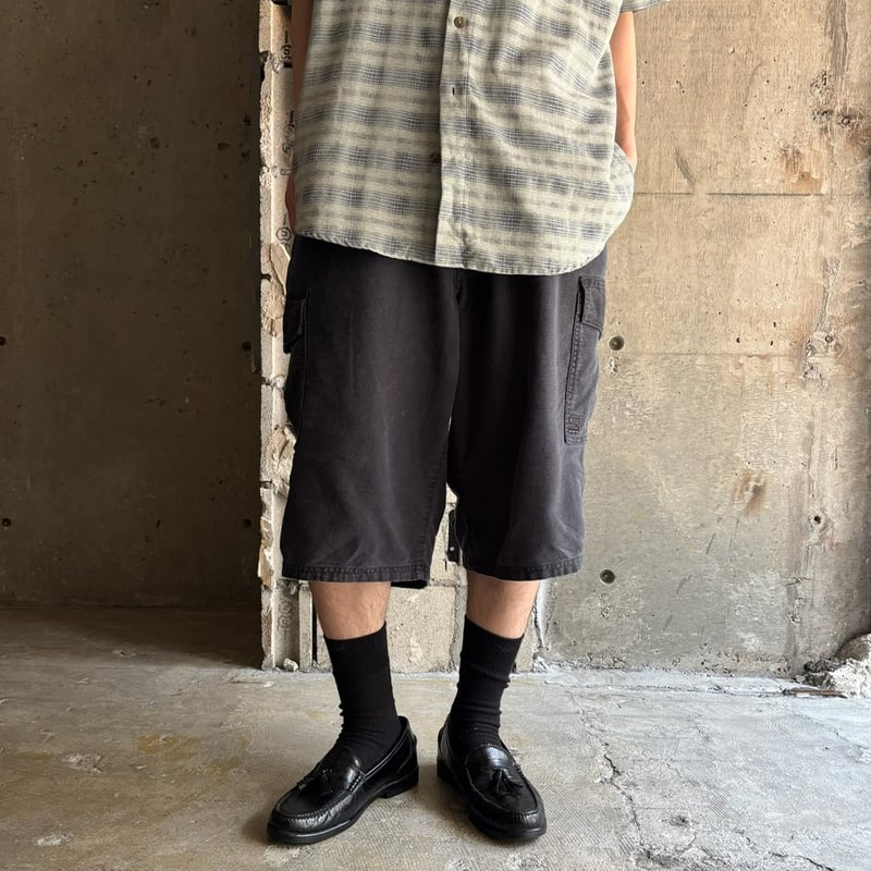 00's Sean John linen/cotton cargo half pants |