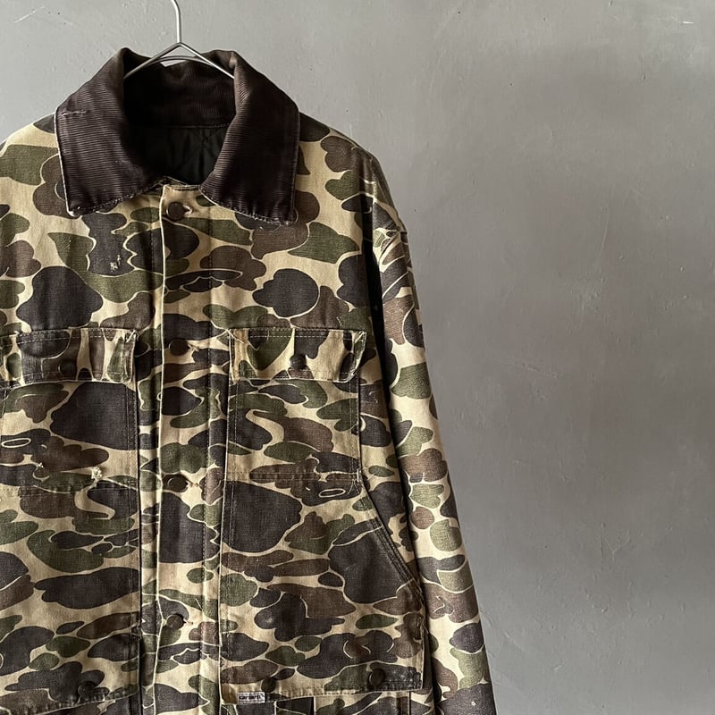 80'sCarhartt？　カモフラ　ハンティングジャケット 80´sCarhartt？ カモフラ ハンティングジャケット