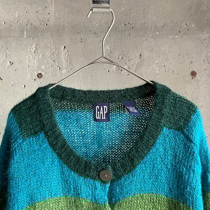 90s GAP border mohair knit | sui & shara 