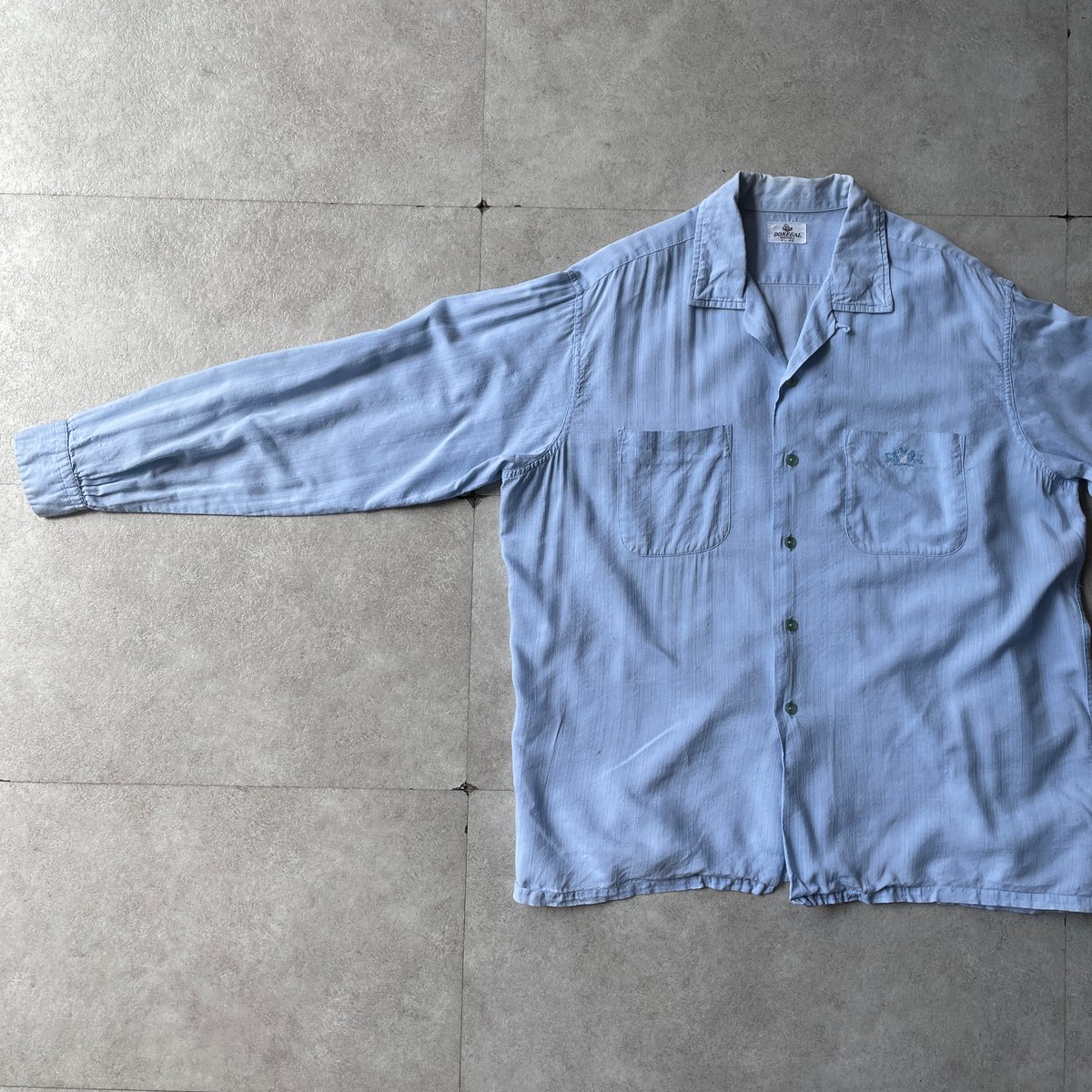 80s DONEGAL open collar shirt | sui & shara