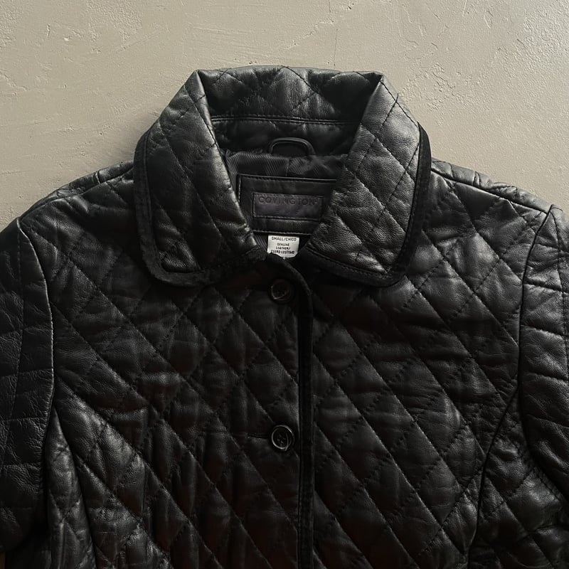 Covington quilting leather jacket | sui & shara