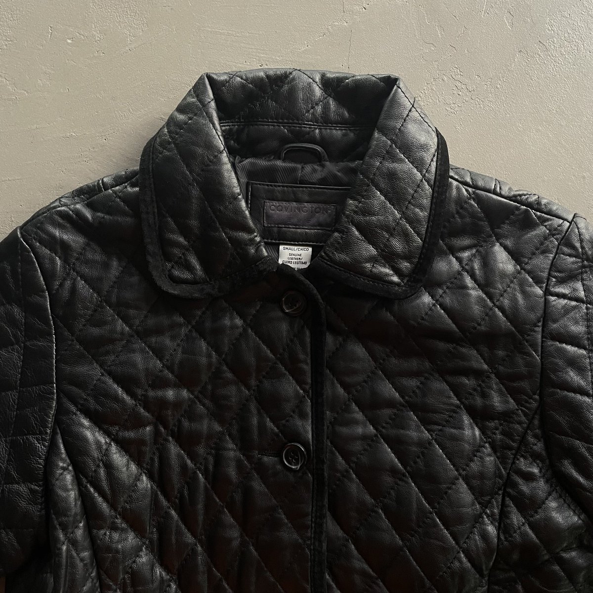Covington quilting leather jacket | sui & shara