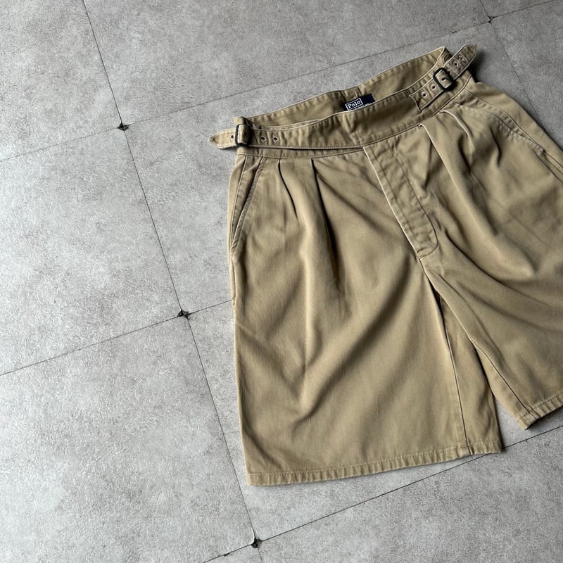 パンツ 90s Ralph Lauren archive gurkha shorts 90s Ralph Lauren gurkha shorts Made in USA | s